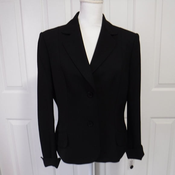 Anne Klein Jackets & Blazers - Anne Klein Suit Blazer 12 Black Lined NWOT